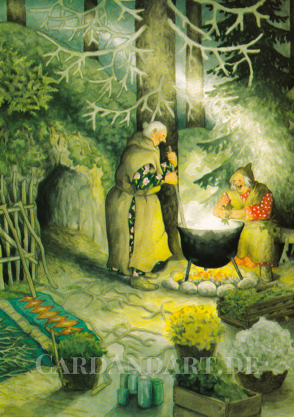 Inge Löök: Wintersuppe  Postkarte Nr. 57