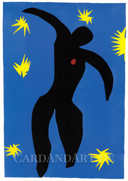 Matisse, Henri    Ikarus - Postkarte