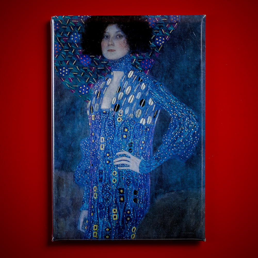 Klimt Gustav - Bildnis der Emilie Flöge - Magnet