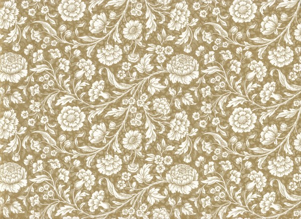 Wiesenblumen gold - Carta Varese Papier