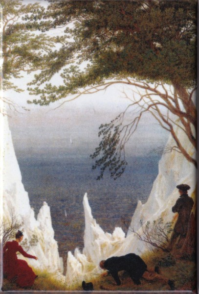 Friedrich, C.D. - Kreidefelsen auf Rügen - Magnet